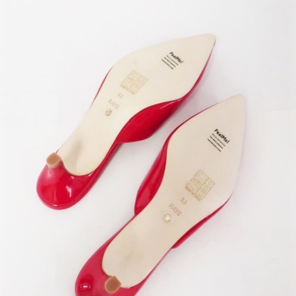 RAYE Mules Blanka Red Patent Leather - Picture 6 of 6